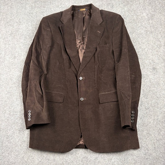 Brooks Brothers Other - Brooks Brothers Corduroy Blazer Mens 42L Brown 2 Button Sport Coat Jacket Lined‎